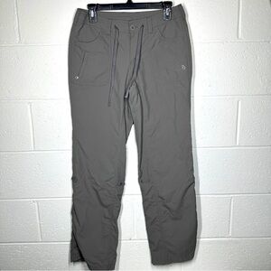 The North Face Womens Roll Up Outdoor Nylon Pants Size 4 Drawstring Hiking